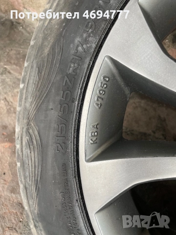 17 цола Нисан, снимка 6 - Гуми и джанти - 53486134