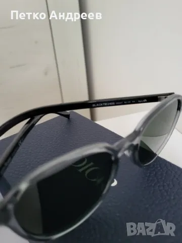 Мъжки слънчеви очила Christian Dior Black Tie Aviator, снимка 5 - Слънчеви и диоптрични очила - 47125709