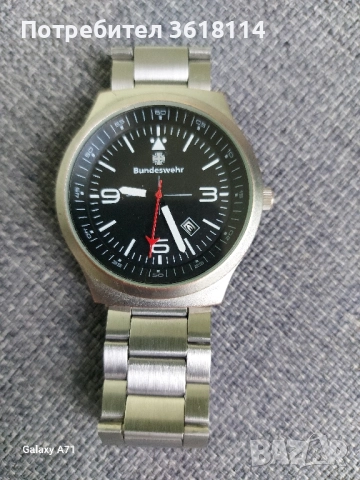 Кадетски часовник на Бундесвер, снимка 4 - Мъжки - 52286720