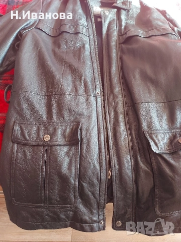Мъжка шуба естествена кожа и подарък , снимка 8 - Якета - 53139775