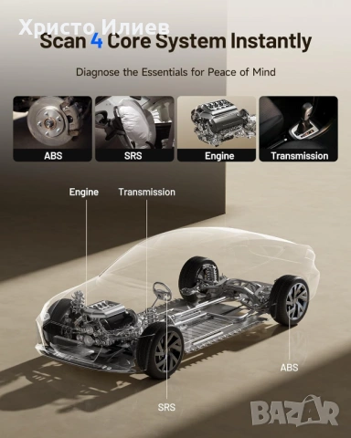 TOPDON ArtiDiag500 OBD2 автомобилен диагностичен инструмент авто диагностика, снимка 2 - Аксесоари и консумативи - 54054735