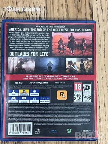 PS4 Red dead redempion II, снимка 2 - Игри за PlayStation - 53112455