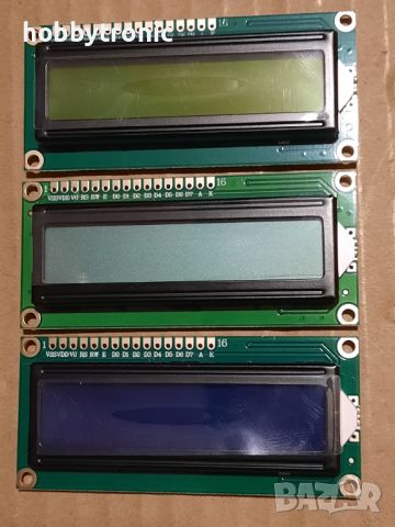 LCD модули 1602, 0802, 1602 I2C, снимка 1 - Друга електроника - 38732111