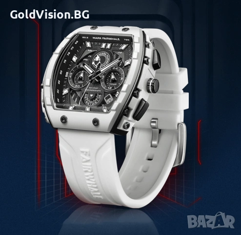 Мъжки часовник Mark Fairwhale – White, снимка 2 - Мъжки - 54248043