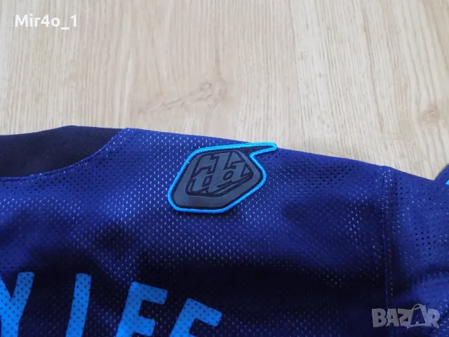 мото крос тениска troy lee mtb блуза вело джърси колоездене мъжко оригинал M, снимка 5 - Спортни дрехи, екипи - 49833122