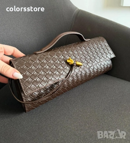 Кафява чанта Bottega Veneta-IM59j