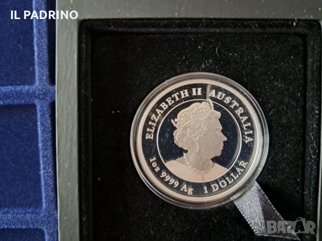 Лунар 3 цветен прууф заек 2023 1 унция OZ на Пърт Минт, снимка 3 - Нумизматика и бонистика - 53349231