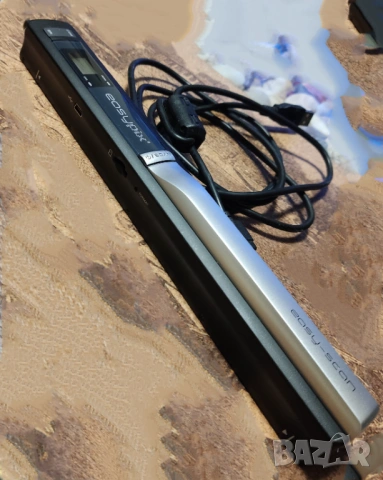 Преносим ръчен скенер Easypix Easy-Scan с SD карта, USB кабел, зарядно, батерии, снимка 4 - Принтери, копири, скенери - 53595276