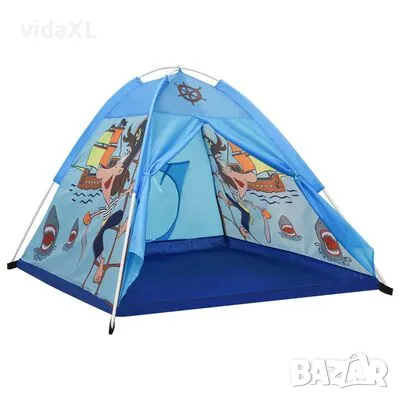 vidaXL Детска палатка за игра, синя, 120x120x90 см(SKU:93679), снимка 1 - Палатки - 49305037