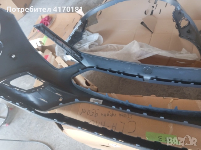 cls Mercedes AMG W257 предна броня оригинална , снимка 12 - Части - 52276173