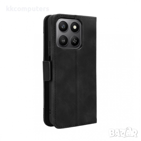 Кожен флип калъф за Honor X7d / 400 Smart -Магнитно затваряне, Държач за Карти и Стойка, вкл. Протек, снимка 11 - Калъфи, кейсове - 52466576