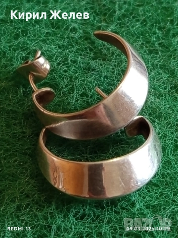 Класически модел сребърни обеци подходящ аксесоар за ежедневието 52980, снимка 4 - Обеци - 53763387