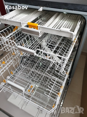 Съдомиялна Miele Кафява - LED - Auto Open - Частично Вграждане 60см, снимка 7 - Съдомиялни - 51980135