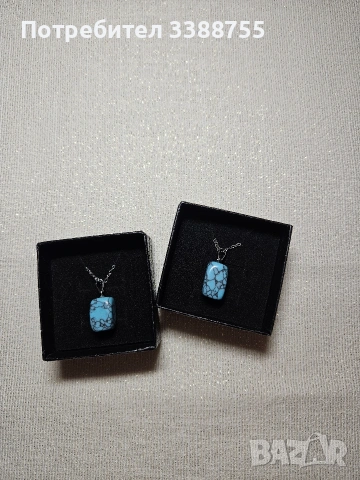 Ръчно изрботени сребърни колиета с естествени камъни, снимка 12 - Колиета, медальони, синджири - 53644827