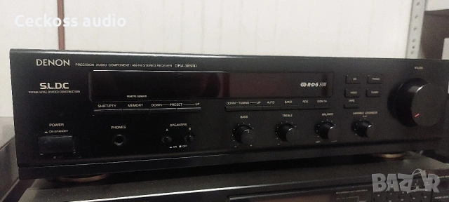 Стерео ресивър DENON DRA-385RDS, снимка 3 - Ресийвъри, усилватели, смесителни пултове - 53723393