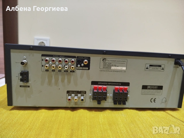 Усилвател с тунер  CAT CS - 907 -120 W, снимка 9 - Ресийвъри, усилватели, смесителни пултове - 53925996