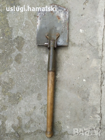 Стара немска военна лопата/кирка, снимка 2 - Антикварни и старинни предмети - 54252550