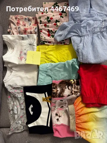 Сет детски дрехи за момиче 110-116