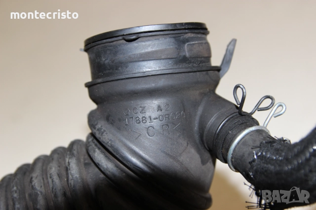 Всмукателен маркуч турбокомпресор Toyota Auris (2007-2010г.) 17881-0R020 / 178810R020, снимка 4 - Части - 51984869