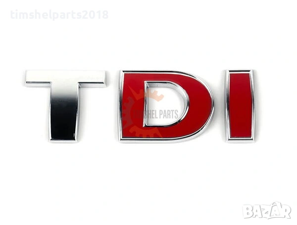 Емблема TDI задна врата VW Crafter 2006-2017 год. 2E0853675B GQF