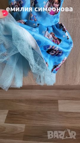 официална детска рокля леденото кралство , снимка 2 - Детски рокли и поли - 46418241