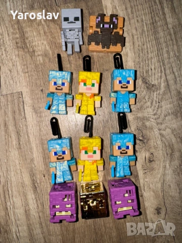 Продавам или разменям фигурки от серията Kinder Joy – Minecraft., снимка 2 - Колекции - 53584894