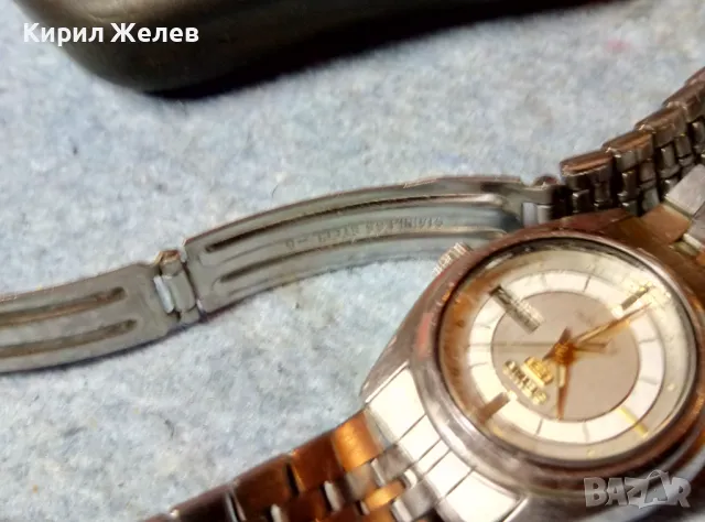 SEIKO 5 AUTOMATIC ЯПОНСКИ МЕХАНИЧЕН САМОНАВИВАЩ ЧАСОВНИК СЕЙКО 5 с Нерж ВЕРИЖКА СЕЙКО РАБОТЕЩ 49261, снимка 13 - Дамски - 48288777