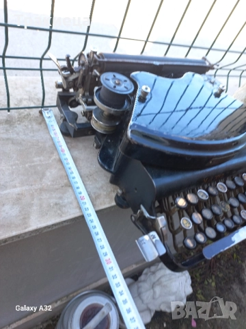 СТАРА ПИШЕЩА МАШИНА ЦАРСТВО БЪЛГАРИЯ ГЕОРГИ КАБАКЧИЕВЪ, снимка 3 - Антикварни и старинни предмети - 52428651