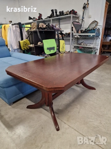 Масивна Разтегателна Маса с Повдигащ механизъм-внос от Германия!, снимка 2 - Маси - 53944225