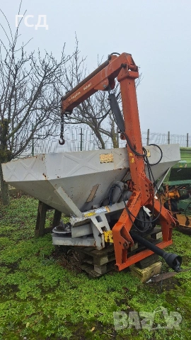 Българска навесна торачка Мадара 3500Р с кранно устройство., снимка 2 - Селскостопанска техника - 53528654