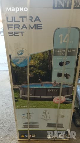 Басейн INTEX 14 FT, снимка 4 - Басейни и аксесоари - 46527976