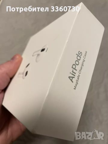 Оригинални Слушалки Apple AirPods 3rd Gen. MagSafe Charging Case, снимка 1 - Слушалки, hands-free - 46182205