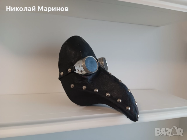 Автентична кожена венецианска маска – ръчна изработка