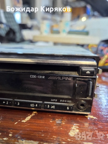 Alpine cde-131r cd player , снимка 5 - Ресийвъри, усилватели, смесителни пултове - 52725026