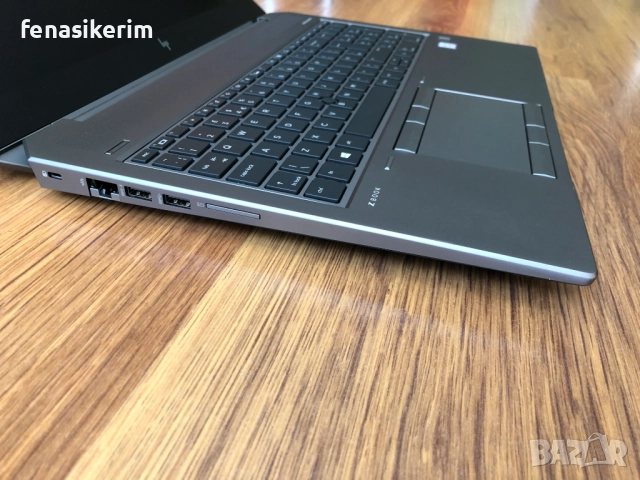 15.6' Full HD IPS Core i9-9880H HP Zbook G6 32GB DDR4/1000GB NVMe/Nvidia RTX 3000 6GB/Бат 6ч, снимка 12 - Лаптопи за работа - 51678767