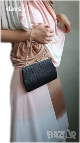 Черна чанта Клъч - Нова - 6 броя, снимка 10 - Чанти - 50802718