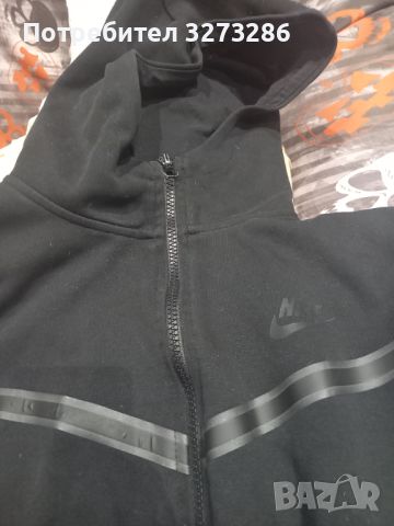 Nike tech fleece черен, снимка 3 - Суичъри - 45374606