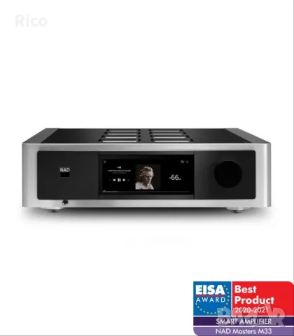 Стерео Стрийминг DAC Усилвател Nad M33