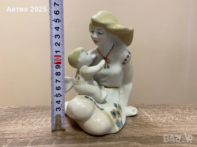 Фигурка „Майчинство“, СССР, снимка 2 - Антикварни и старинни предмети - 52410553
