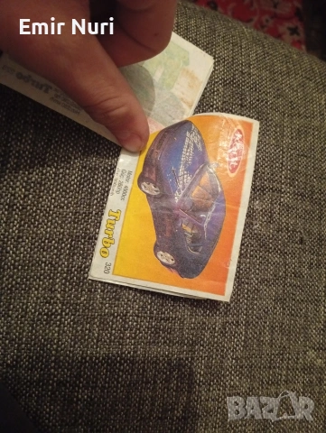 Здравейте продавам ретро стикери с коли от дъвки турбо от 1989 , снимка 14 - Антикварни и старинни предмети - 53597886