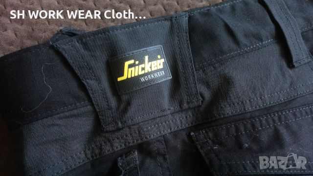 Snickers 6902 FLEXI Work Stretch Trouser размер 48 / S - M работен панталон W4-187, снимка 11 - Панталони - 46337116