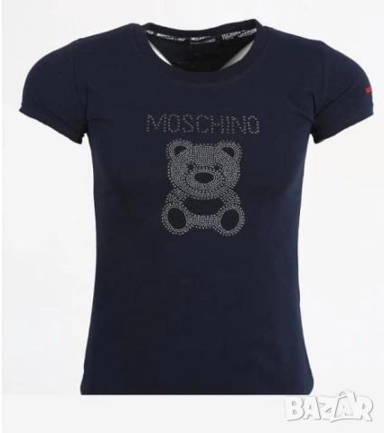 Moschino Дамска Тениска С Къс Ръкав 