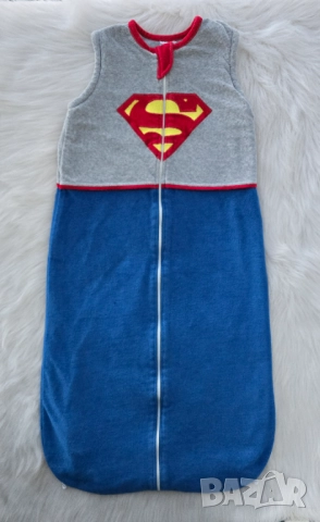 Детски спален чувал Супермен 2- 4 години , снимка 5 - Спални чували за бебета и деца - 52500022