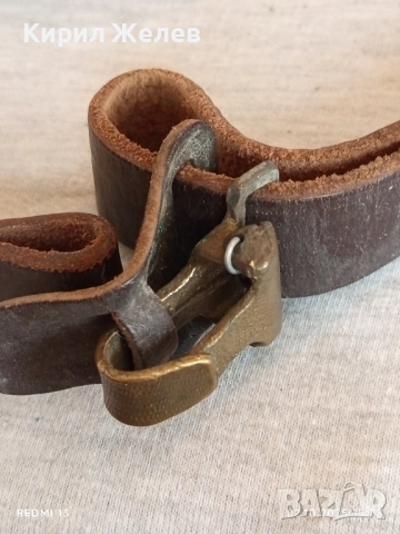 Винтидж кожен ремък за оръжие рядък за КОЛЕКЦИОНЕРИ 51105, снимка 2 - Други ценни предмети - 51921134
