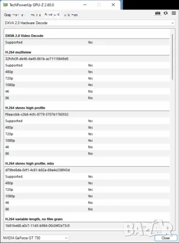  Видео карта NVidia GeForce Asus GT730 HDMI 2048MB GDDR3 128bit PCI-E, снимка 13 - Видеокарти - 47160784