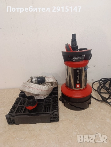 Потопяема помпа за мръсна вода 750 W EINHELL GE-DP 7535 N LL ECO, снимка 2 - Напояване - 52568592