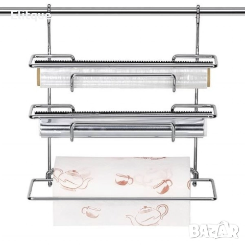 Държач за кухненска хартия - троен 33xH36cm