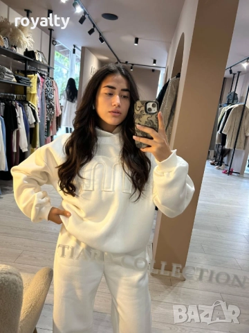 Бял Дамски Комплект , снимка 2 - Комплекти - 52886061