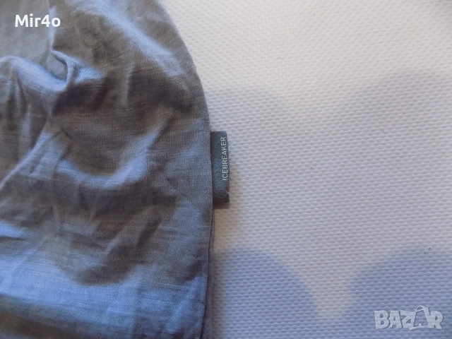 блуза icebreaker merino wool фанела горнище худи елек яке суичър планина туризъм мъжка оригинална L, снимка 4 - Спортни дрехи, екипи - 44168294