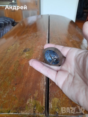 Стар звънец,хлопка,чан #7, снимка 5 - Други ценни предмети - 53696514